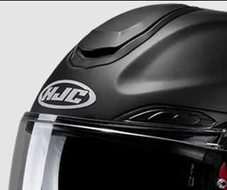 HJC Back Vent RPHA 91 Matt Black - Muut varaosat - D504071 - 1