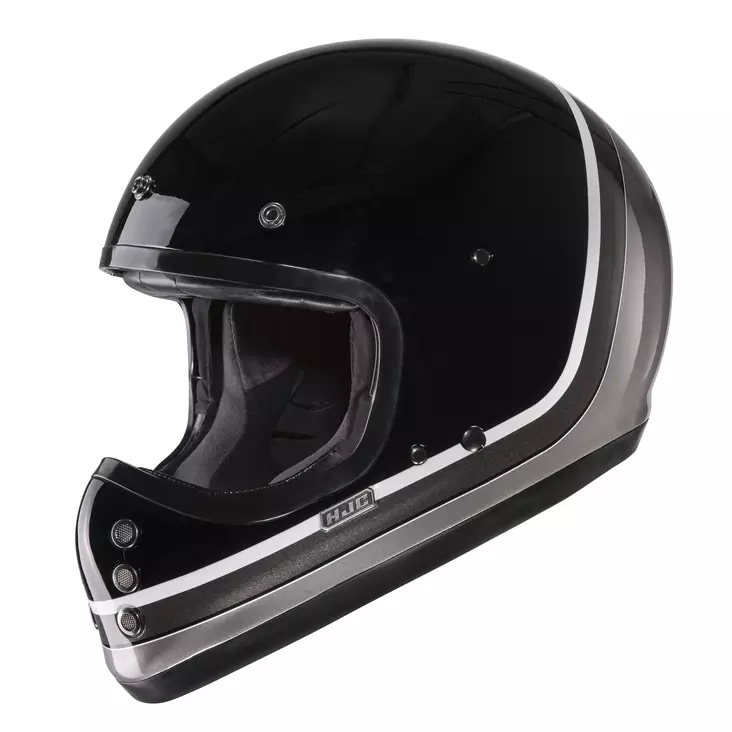 HJC Kypärä V60 Scoby Musta/Harmaa MC5 - Umpikypärät - D412161 - 1