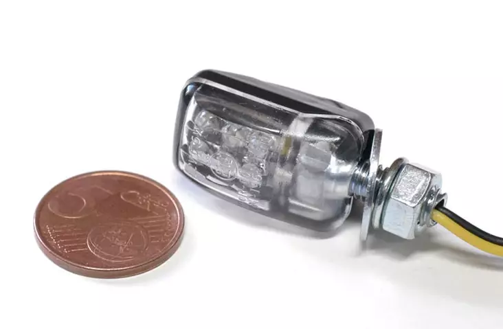 Hyper Vilkut Mini led e-hyv. - Moottoripyörän vilkut - D76791 - 1