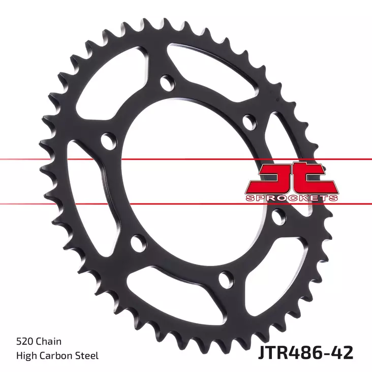 JT Takaratas JTR486.42 - Moottoripyörän takarattaat - D433021 - 1