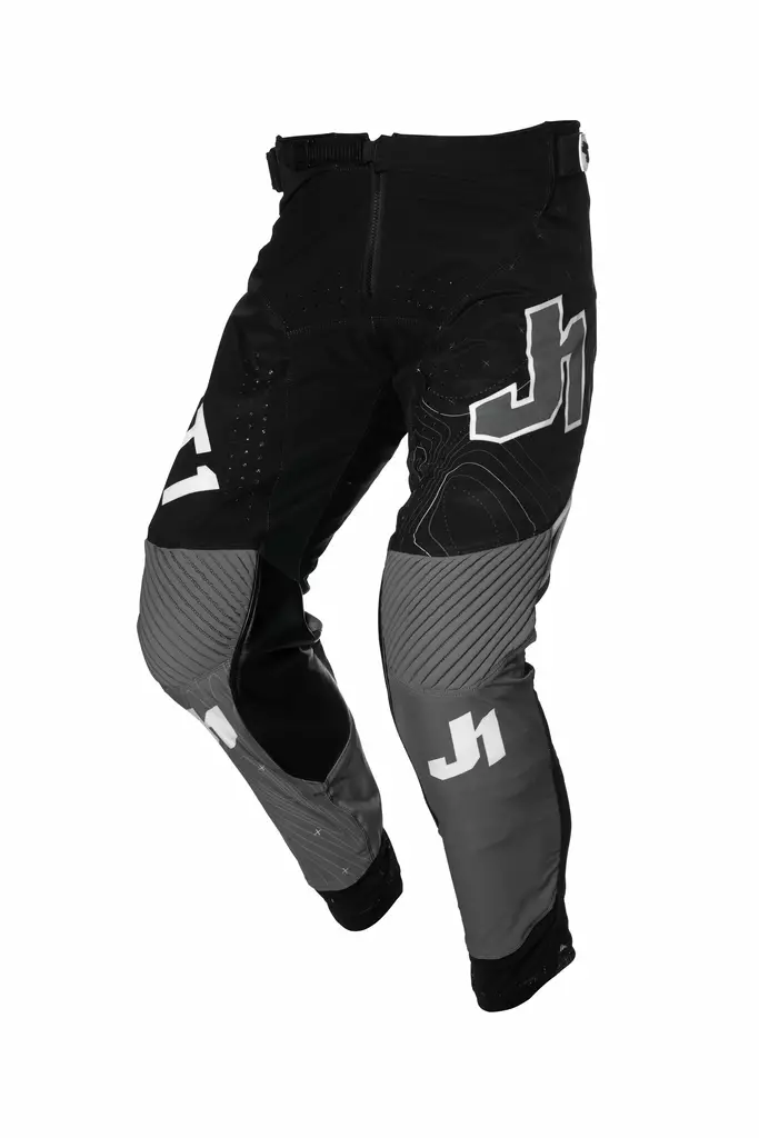 Just1 Housut J-Flex 2.0 Frontier Musta/Valkoinen - Motocross housut MX - D444921 - 1