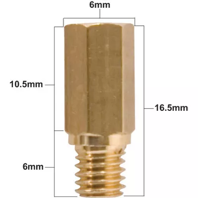 KEIHIN Pääsuutin Kuuskantti Original - 160 (1pcs) - Moottoripyörän kaasuttimen suuttimet - D563971 - 1
