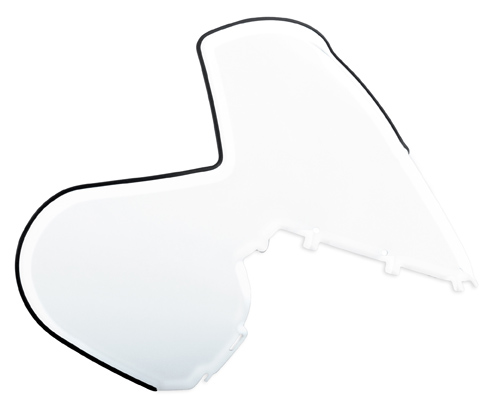 Kimpex Tuulilasi Polaris - Moottorikelkan tuulilasit - D89211 - 1