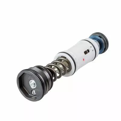 KYB Factory Compression base valve assy KIT w/22N pr spring - Etuiskunvaimentimen muut osat - D524651 - 1