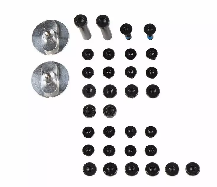 Leatt Ruuvisarja GPX 5.5 FlexLock kaikki ruuvit 1 pariin - Offroad ajosaappaiden varaosat - D278651 - 1