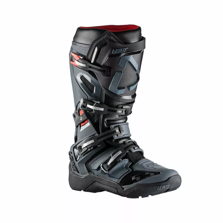 Leatt (ei saatavana Suomessa) Saapas 5.5 FlexLock Enduro Harmaa/Musta - Offroad ajosaappaat - D349121 - 1