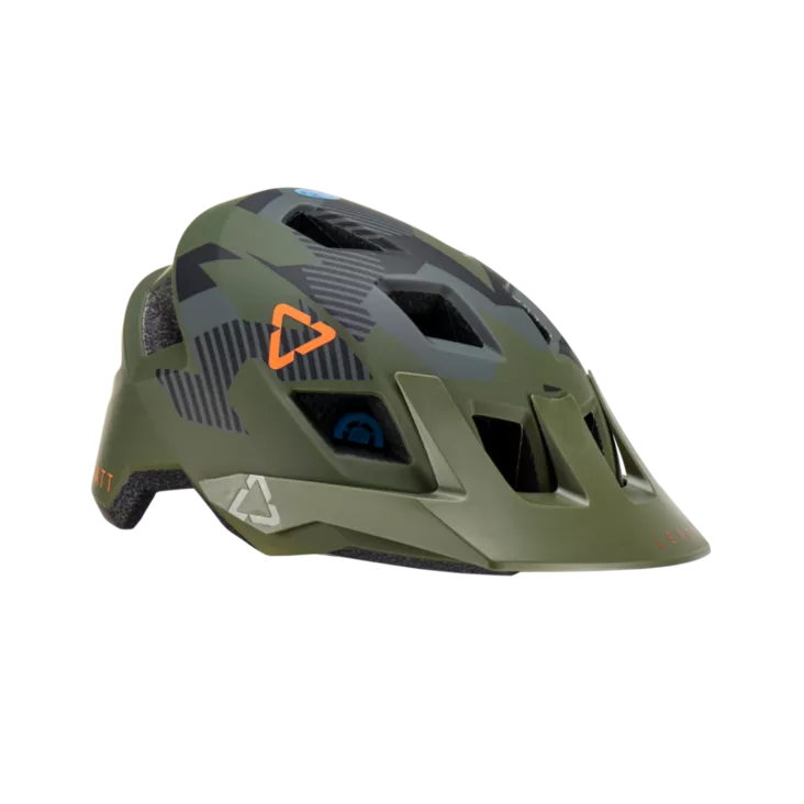 Leatt Helmet MTB AllMtn 1.0 V23 Camo Jr #XS 50-54cm - Pyöräilykypärät - 135201 - 1