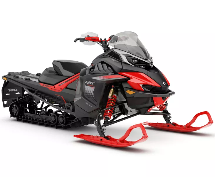 LYNX 26 XTERRAIN RE 3700 850 E-TEC ES 10,25 51MM POWDER MAX VIPER RED / BLACK - Lynx Crossover 2026 - 139301 - 1