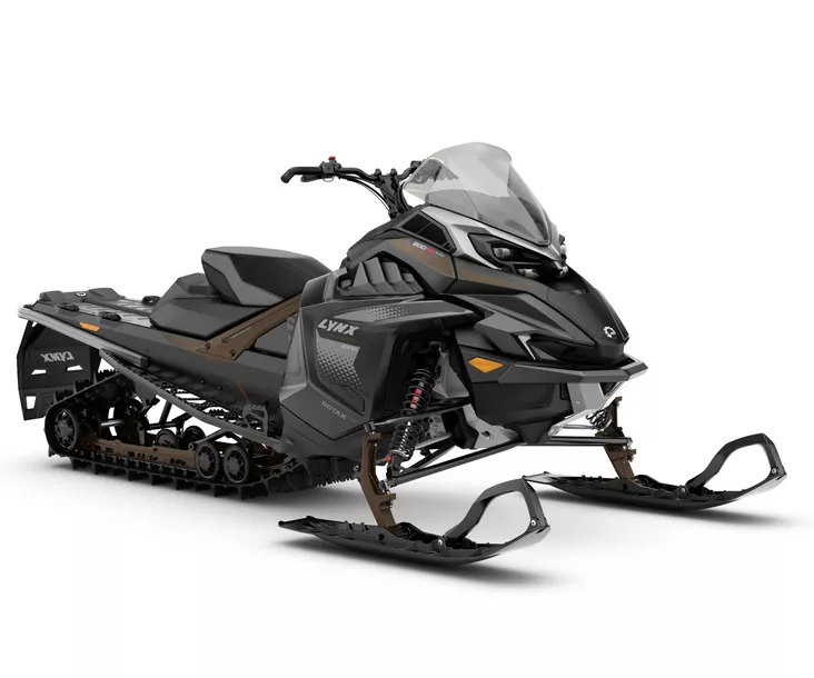 Lynx 27 Xterrain LTD 3700 600RR E-Tec 7,2" ES 51mm PowderMax Noble Bronze / Blac - Lynx moottorikelkka 2027 -mallisto - 144341 - 1