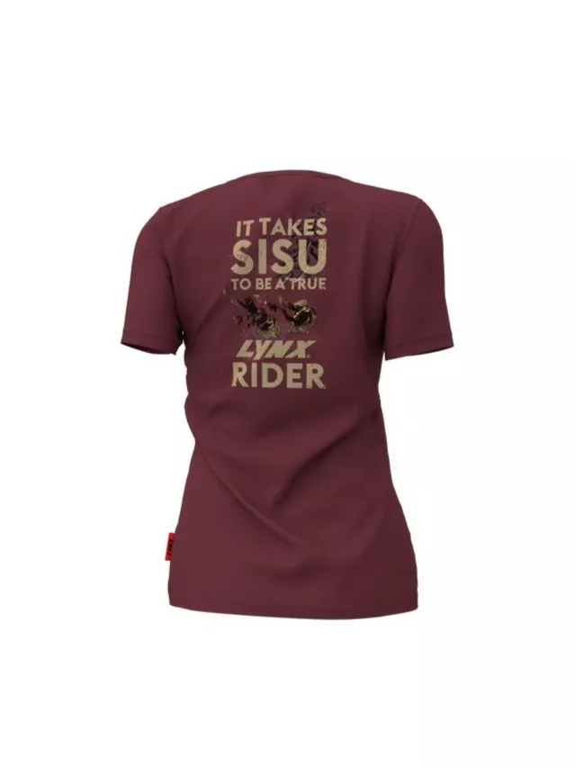 Lynx RE T-Shirt Women's Wine - Lynx Vapaa-aika - 136531 - 1