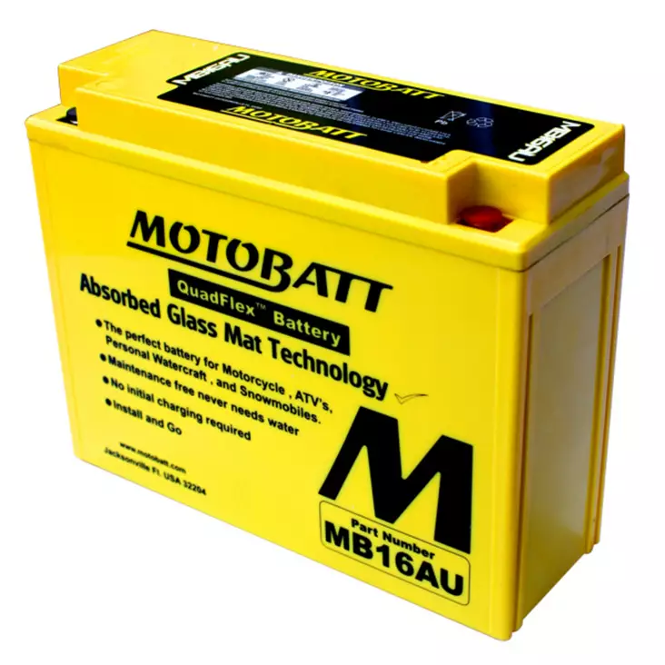 Motobatt MB16AU akku - Akut - D156171 - 1