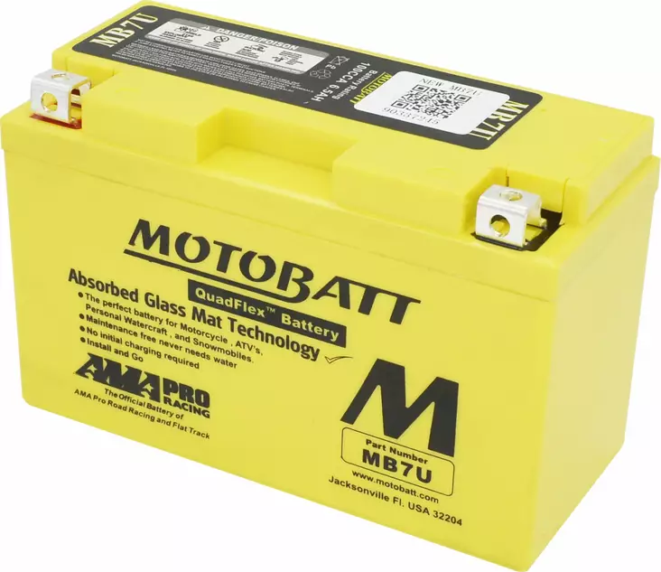 Motobatt MB7U akku - Akut - D134421 - 1