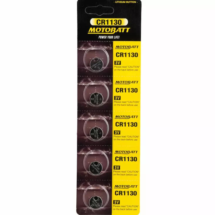 Motobatt CR1130 3.0V Lithium battery (5pcs) - Paristot - D278081 - 1