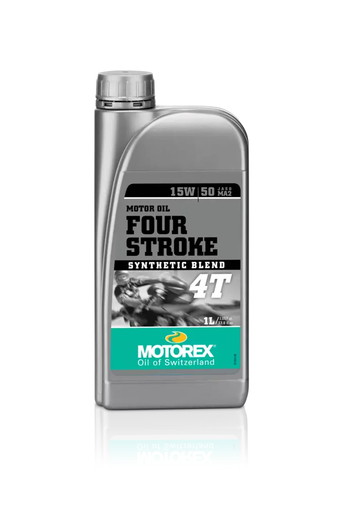 Motorex 4-Stroke 15W/50 1 ltr (12) - 4-tahtiöljyt - D379601 - 1