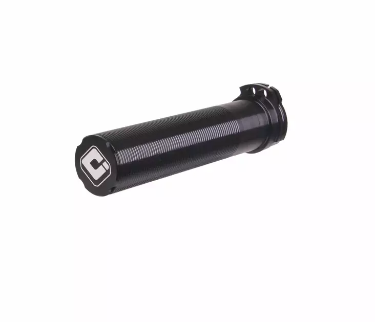 ODI Fusion Alloy Throttle Tube V-TWIN 84+ HD Cable-Black BLACK Alloy w/Two Tef - Moottoripyörän ohjaustangon muut osat - D510081 - 1