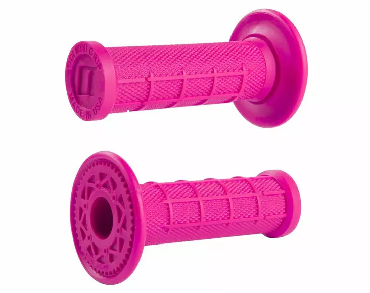 ODI Glue-On Grip Mini-MX Half-Waffle Single-Ply Pink - Moottoripyörän kahvakumit - D509941 - 1
