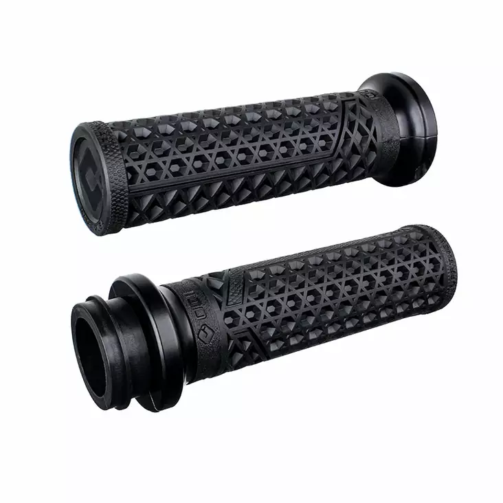 ODI Street Grips V-TWIN Lock-On VANS Signature-HD TBW BLACK/Matte Black - Moottoripyörän kahvakumit - D510211 - 1