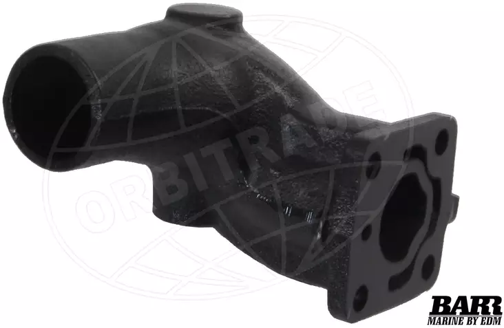 Orbitrade, exhaust bend - Veneen Sisäperämoottorin osat - D158551 - 1