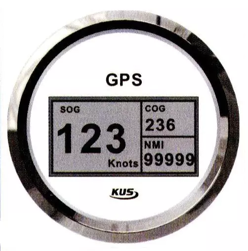 Osculati Nopeusmittari GPS 12/24V - Veneen mittarit & anturit - D173061 - 1