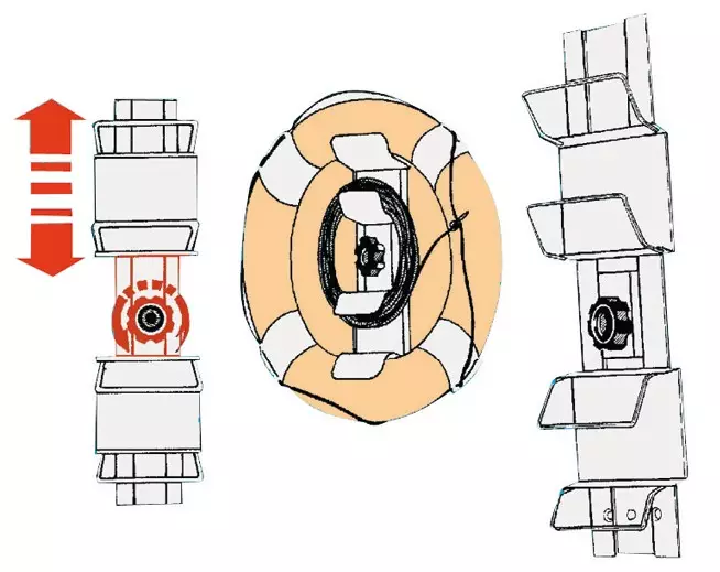 Osculati Ringbuoy square bracket - Veneilytarvikkeet - D224431 - 1