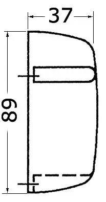 Osculati Vedenpitävä LED Ulkovalo 12V - Veneen Valaisimet - D123621 - 1