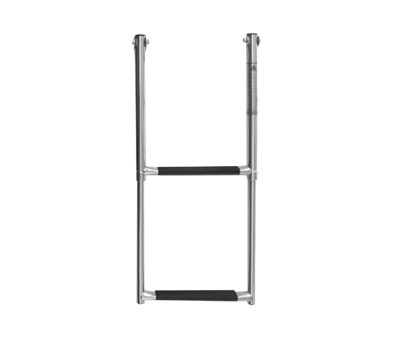 OS LADDER S/S 2 STEP TELESCOPIC - Veneen Mukavuus & säilytys kannella - D240821 - 1