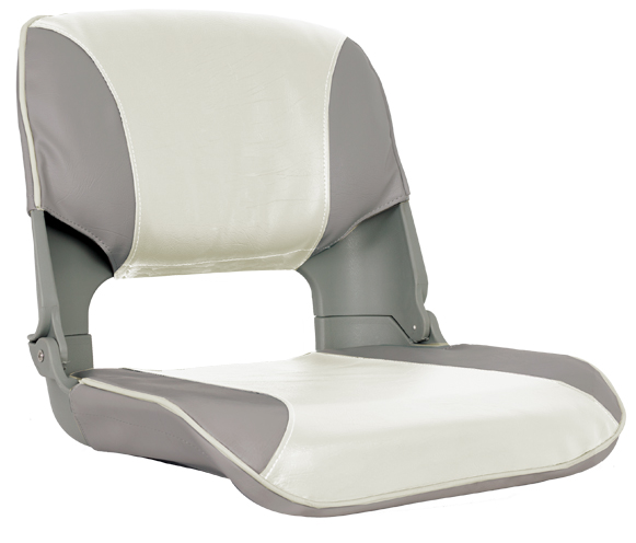 OS SKIPPER SEAT FOLDING UPHOLSTERED GREY/WHITE - Veneen Istuimet & tuolit - D241101 - 1
