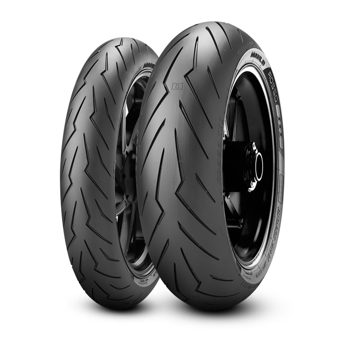 Pirelli Diablo Rosso III 120/70 ZR 17 M/C (58W) TL Fr. (D - Monster All) - Renkaat, Supersport - D296061 - 1