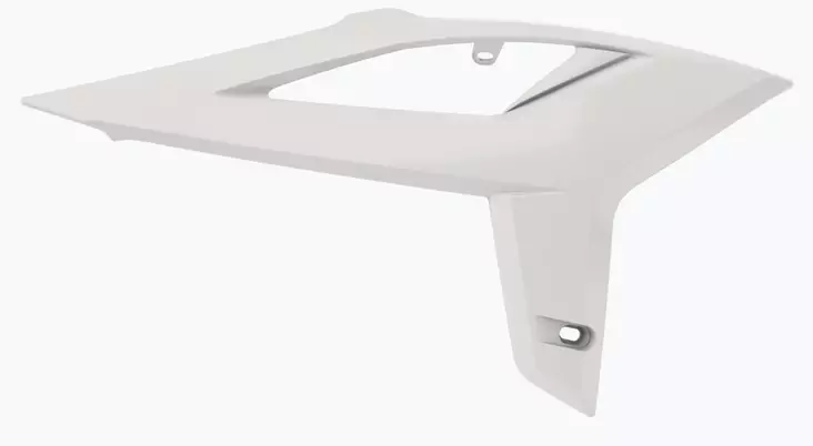Polisport radiator scoops Beta RR (20-22) White - Moottoripyörän jäähdyttimen suojat - D371731 - 1