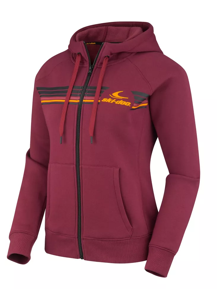 PREMIUM ZIP-UP HOODIE LADIES - Ski-Doo Vapaa-aika - 128331 - 1