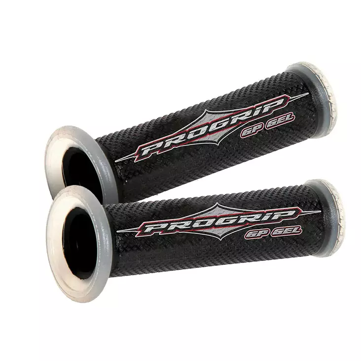 Progrip Tupet 717GP logo, musta - Moottoripyörän kahvakumit - D467841 - 1