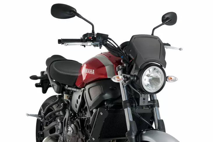 Puig Aluminium Front Plate For Yamaha Xsr700 16-18' C - Moottoripyörän tuulisuojat - D406881 - 1