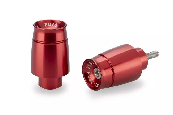 Puig Bar End Aluminum Mod.Sport Honda Transalp 750 - Moottoripyörän ohjaustangot päät - D510811 - 1