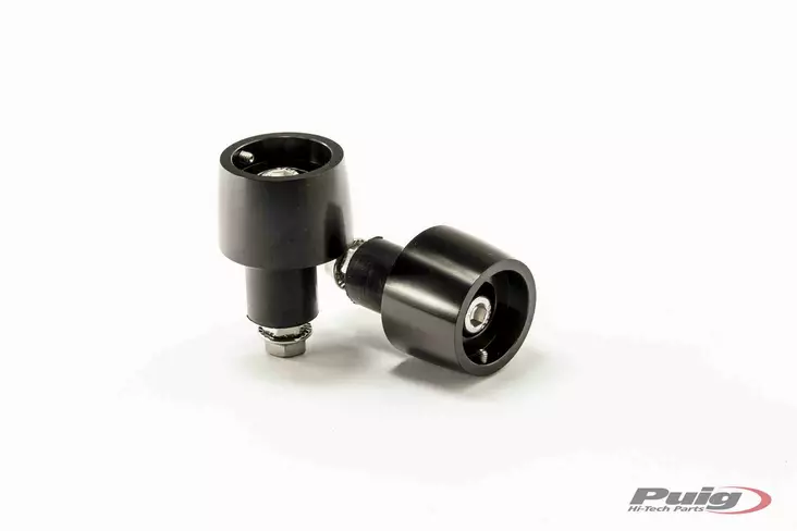 Puig Bar End Thruster Body Universal C/Black - Moottoripyörän ohjaustangot päät - D302511 - 1