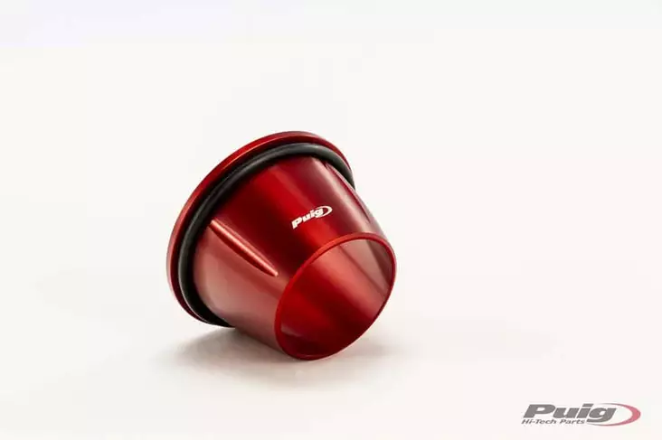 Puig End Tube For Exhaust Tmax 12-16' C/Red - Moottoripyörän äänenvaimentimen varaosat - D300691 - 1