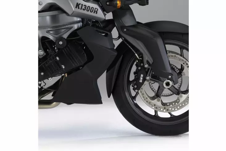 Puig Fenda Extenda K1200R/K1300R C/Black - Moottoripyörän lokasuojan jatkeet - D303081 - 1
