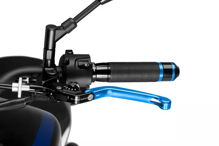 Puig Foldable Clutch Lever 3.0. C/Blue Selector C/Black - Moottoripyörän vivut ja vivunrungot - D358411 - 1