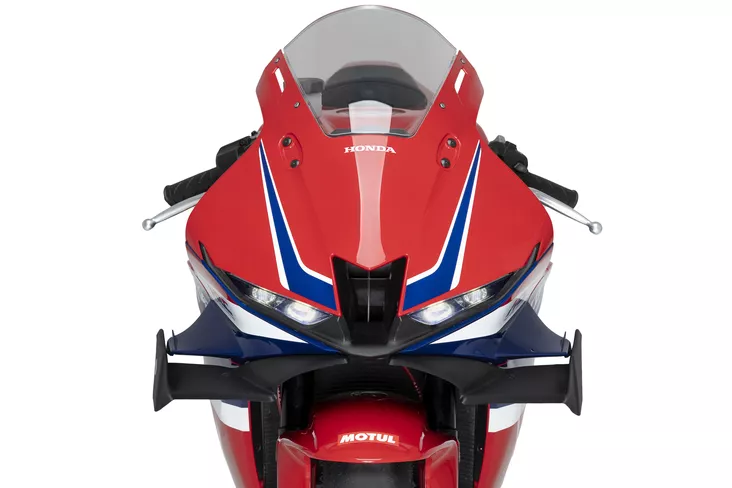 Puig Frontal Spoiler Gp Honda Cbr600Rr 24' C/Matt Blac - Moottoripyörän katteet & tuulenohjaimet - D539851 - 1