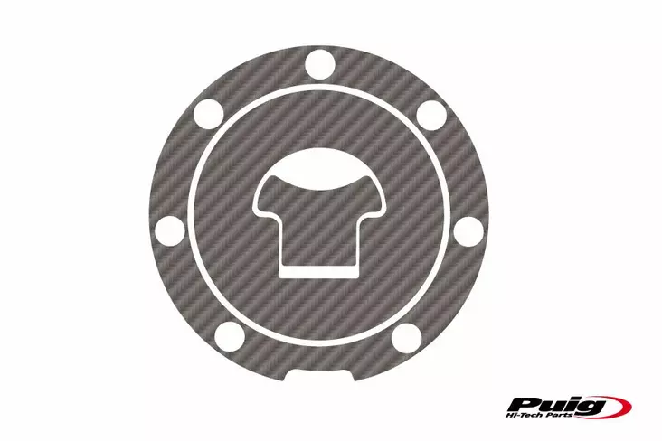 Puig Fuel Cap Cover Mod. Xtreme Honda C/Carbon - Moottoripyörän tarrasarjat - D301441 - 1
