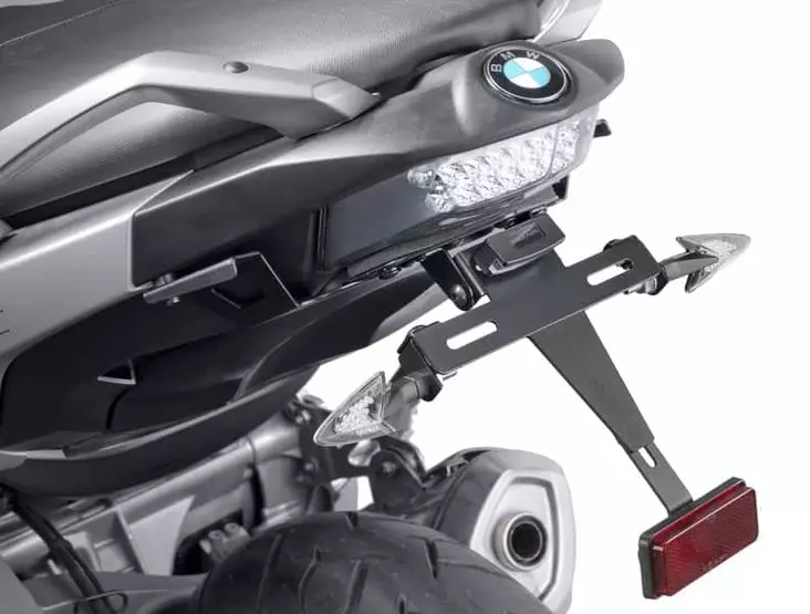 Puig License Sup.Bmw C600 Sport 12-15/C650 Sport 16-18 - Moottoripyörän kilven kiinnikket - D299241 - 1
