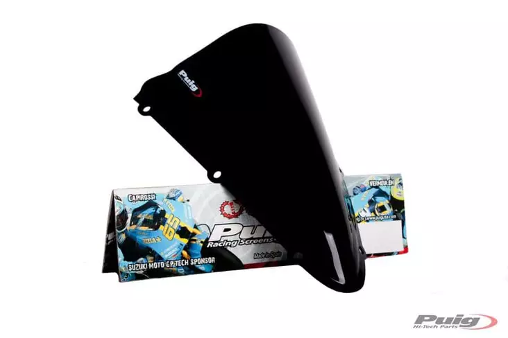 Puig Racing Screen Yamaha Yzf-R125 08'-18' C/Black - Moottoripyörän tuulisuojat - D298171 - 1