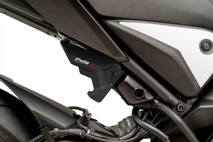 Puig Rear Cap Of Brake Fluid Tank Mt07/Mt09/07Tracer Carbon - Moottoripyörän jarrunestesäiliöt - D300911 - 1