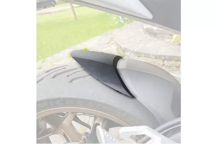 Puig Rear Fender Extension Zero Zero Sr/F/S - Moottoripyörän sisäloka- ja ketjusuojat - D501851 - 1