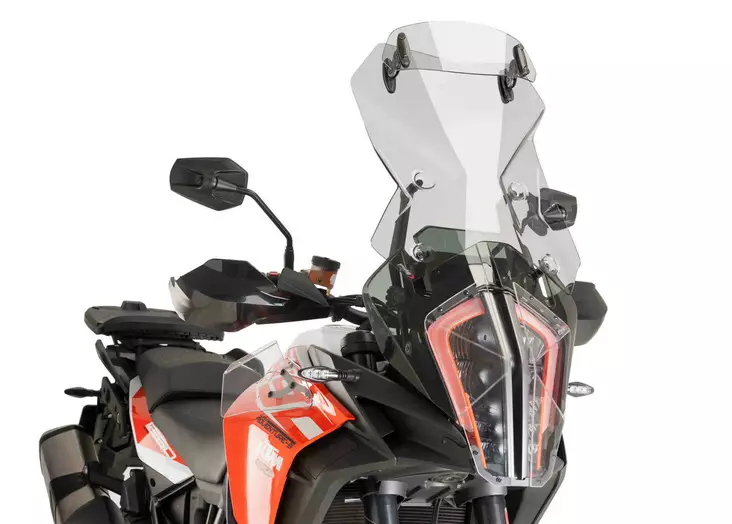 Puig Screen Tou/Vis Ktm 1290 Superadventure R/S C/Smoke - Moottoripyörän tuulisuojat - D302981 - 1