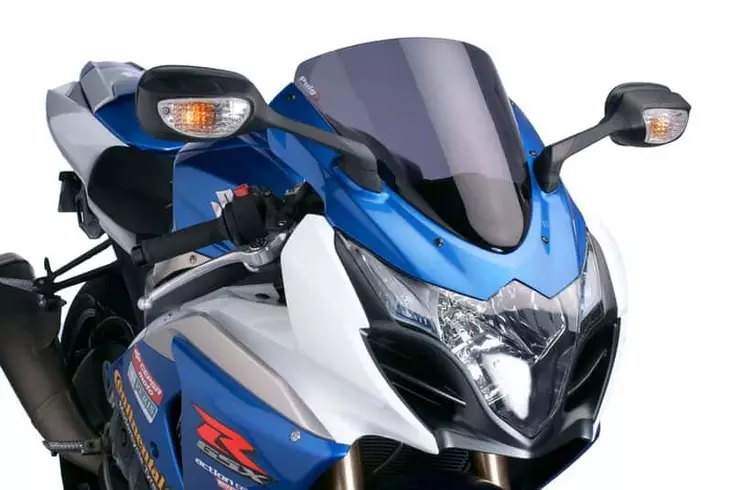 Puig Standard Screen Suzuki Gsxr1000 09-15' C/Dark Smok - Moottoripyörän tuulisuojat - D298341 - 1