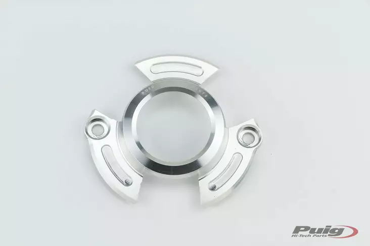Puig Sump Cover T-Max 530 17' C/Silver - Moottoripyörän moottorin suojakopat - D303141 - 1