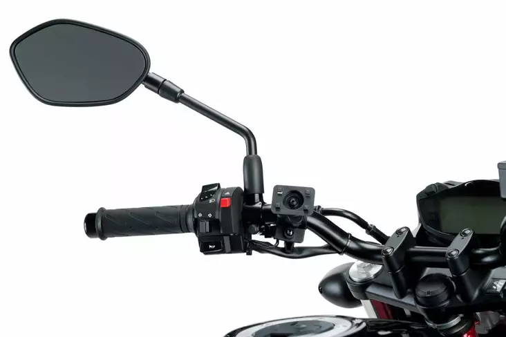 Puig Support Of Brake Fluid Lid Model Yamaha C/Black - Moottoripyörän jarrunestesäiliöt - D443241 - 1