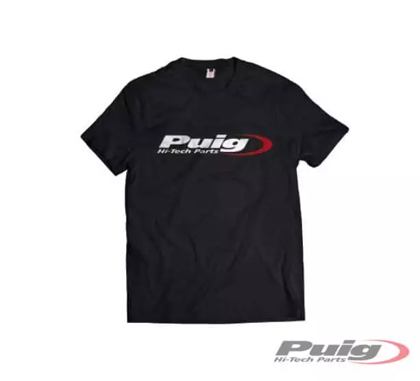 Puig T-Shirt Logo Puig Size Xxxxl C/Black - Muut moottoripyörävaatteet/tarvikkeet - D302391 - 1