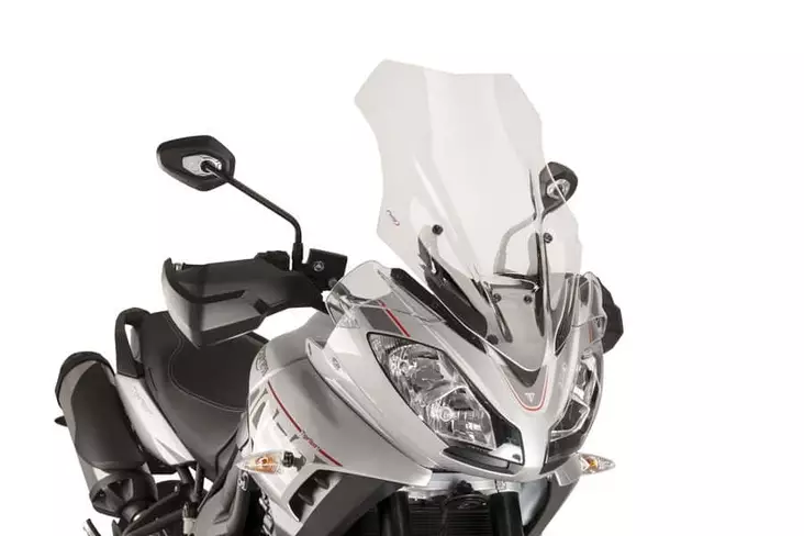 Puig Touring Screen Triumph Tiger Sport 16'-18'C/Clear - Moottoripyörän tuulisuojat - D302131 - 1