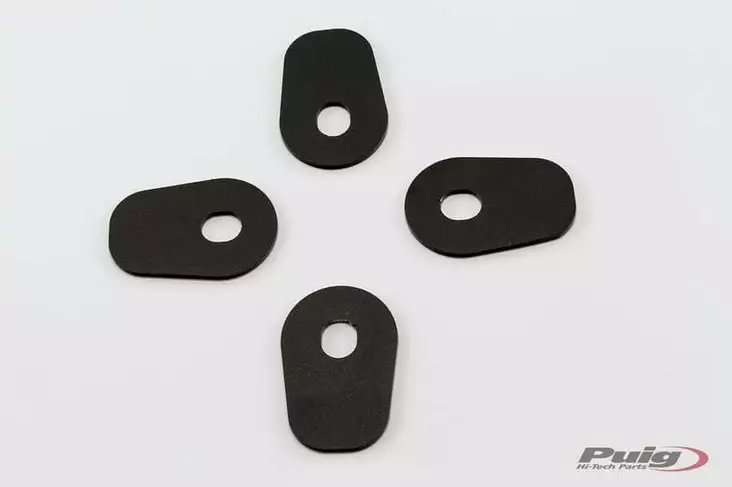Puig Turn Signals Plate Support By Pair Yamaha-Kawa Fai - Moottoripyörän valojen tarvikkeet - D297591 - 1